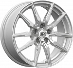 Wheels UP Up121 7x17 5x108 ET 40 Dia 54.1 (silver)