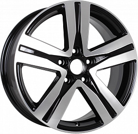 iFree Rebel 7x17 5x114.3 ET 45 Dia 66.1 (блэк джек)