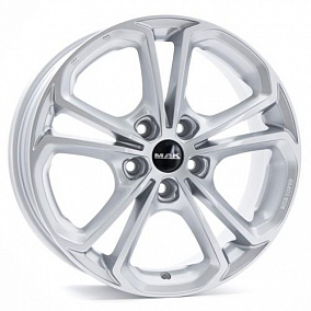 Mak Hessen 7x17 5x112 ET 42 Dia 76 (silver)