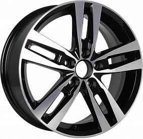 K&K Rassvet 6.5x16 5x114.3 ET 45 Dia 66.1 (алмаз черный)