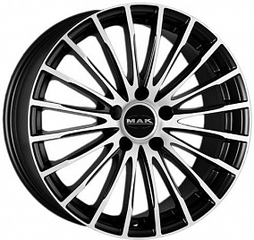 Mak Starlight 7.5x18 5x112 ET 52 Dia 66.6 (ice black)