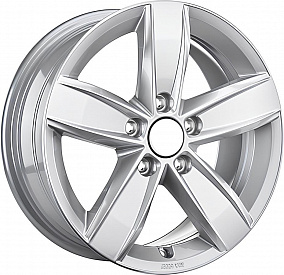 OEM VW Taos 7x17 5x112 ET 45 Dia 57.1 (Brilliantsilver)