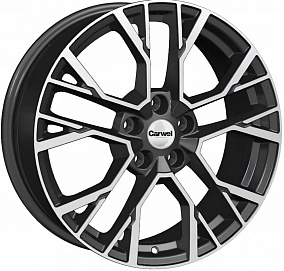 Carwel Камак 7x18 5x114.3 ET 40 Dia 66.1 (черный)