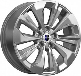 K&K Авиор 7x17 5x108 ET 40 Dia 65.1 (платина)