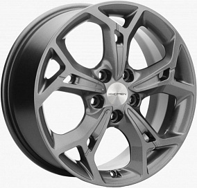Khomen 1702 7x17 5x114.3 ET 40 Dia 66.1 (grey)