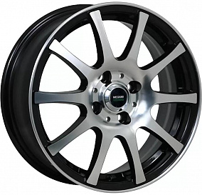 Megami MGM-2 6x15 5x100 ET 38 Dia 57.1 (BKF)