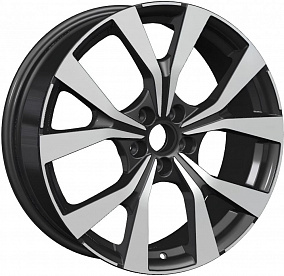Khomen 1906 7x19 5x114.3 ET 45 Dia 67.1 (GFP)