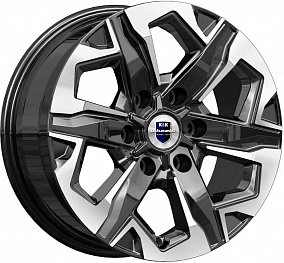K&K Тейт 7.5x17 6x139.7 ET 30 Dia 106.1 (алмаз черный)