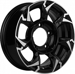 Khomen 1505 5.5x15 5x139.7 ET 5 Dia 108.1 (FSFP)