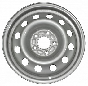 Eurodisk 64E45Y 6x15 4x114.3 ET 45 Dia 66.1 (silver)