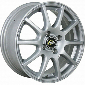 Cross Street CR-16 6x15 4x100 ET 48 Dia 54.1 (silver)