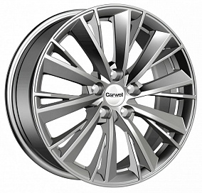 Carwel Кивиристи 7x17 5x112 ET 40 Dia 57.1 (silver)