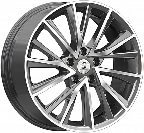 Premium Series KP010 7.5x18 5x108 ET 36 Dia 65.1 (Diamond gloss graphite)