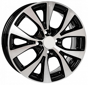 Carwel Талто 6x15 4x100 ET 48 Dia 54.1 (BK)