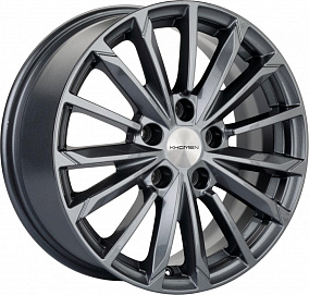 Khomen 1611 6.5x16 5x114.3 ET 45 Dia 67.1 (grey)