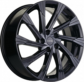Khomen 1901 7.5x19 5x114.3 ET 40 Dia 66.6 (черный)