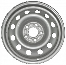 Eurodisk 53A45Z 5.5x14 4x100 ET 45 Dia 56.6 (silver)