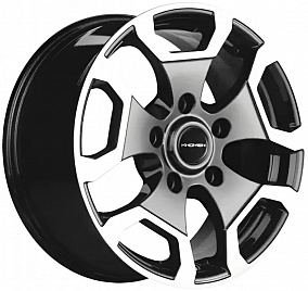 Khomen 1725 6.5x17 5x139.7 ET 35 Dia 98.5 (черный)