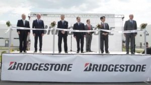 Открытие завода Bridgestone в России