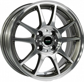 Megami MGM-5 6x14 4x100 ET 43 Dia 60.1 (GMF)