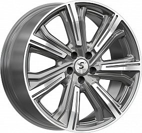 Premium Series КР1067 8.5x20 5x108 ET 43 Dia 60.1 (Diamond gloss graphite)