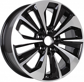 K&K Авиор 7x17 5x114.3 ET 45 Dia 67.1 (алмаз черный)