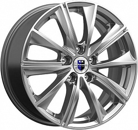 K&K Арнар 6x15 4x100 ET 45 Dia 67.1 (silver)