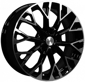 Khomen 1718 7x17 5x108 ET 50 Dia 63.3 (BFP)