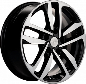 Khomen 1612 6.5x16 5x112 ET 46 Dia 57.1 (BFP)
