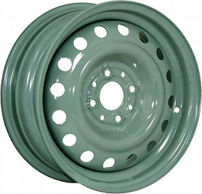 Trebl X40021 6x15 4x98 ET 35 Dia 58.6 (green)