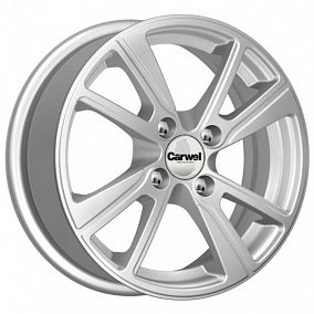 Carwel Бросно 5.5x14 4x100 ET 38 Dia 67.1 (silver)
