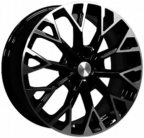 Khomen 1718 7x17 5x114.3 ET 37 Dia 66.5 (grey)