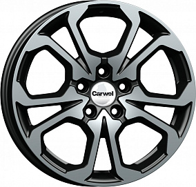 Carwel Ванда 6.5x17 5x114.3 ET 50 Dia 54.1 (BK)